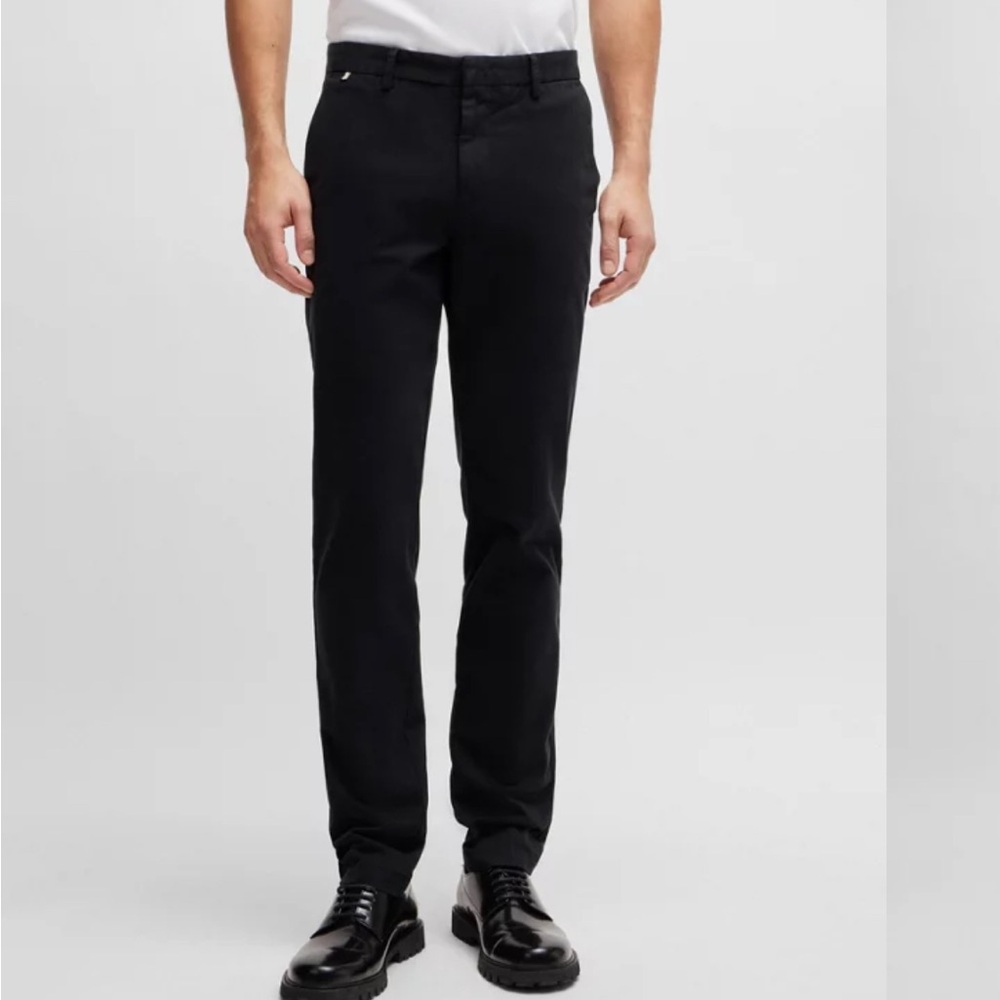 Hugo Boss “Kaito” Slim Fit Men’s Pants – Navy, 30” Inseam